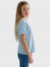 Dievčenské tričko s veľkou potlačou s logom BIG STAR modré  ONEIDASKA 401